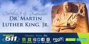 Use FL511 to find the best route to MLK Day celebrations
