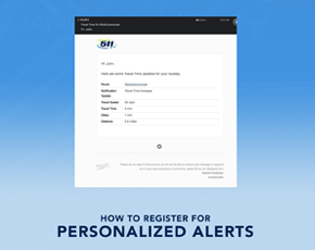 FL511 How-To Video – How to Register for Personalized Alerts