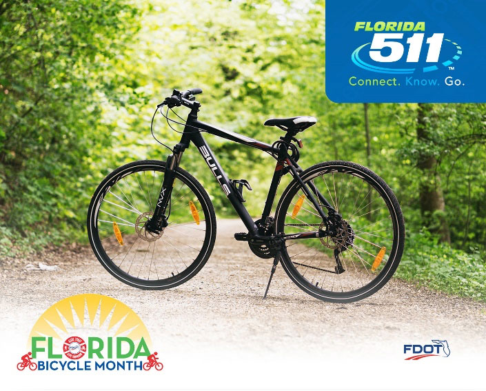 FL511 Supports Florida Bicycle Month