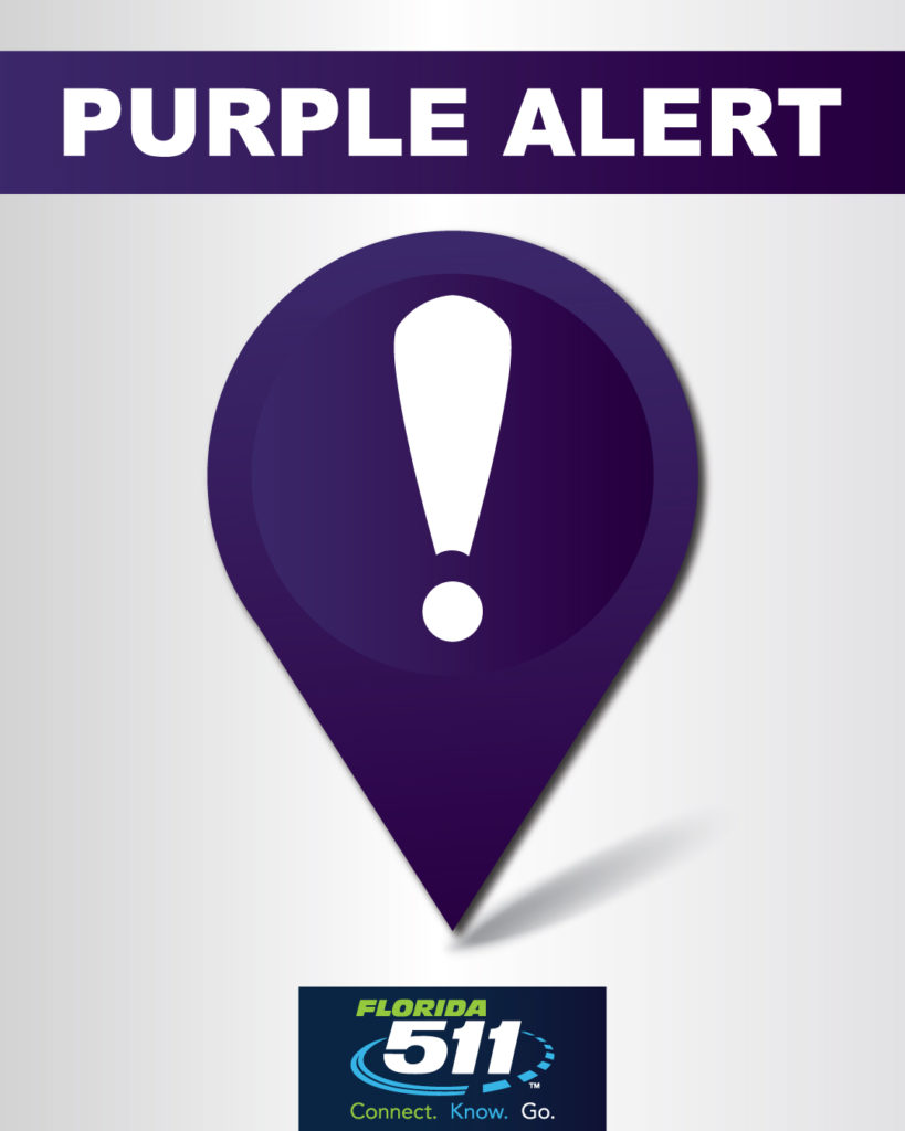 FL511 Now Distributes Purple Alerts FL511 Newsroom